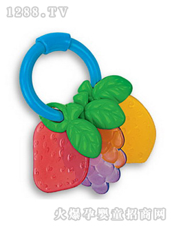 亲亲我玩具水果手摇铃