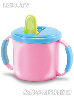 亲亲我软扶手柄训练杯