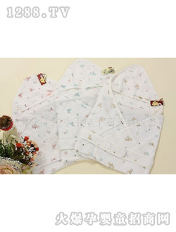 哆啦小贝婴儿抱毯