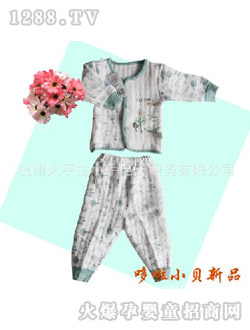 哆啦小贝新生儿开胸套