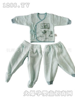 哆啦小贝新生儿三件套