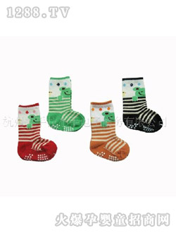 哆啦小贝短筒袜L型袜