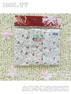 哆啦小贝毛巾印花手帕