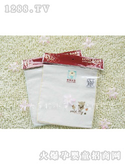 哆啦小贝纱布长方巾