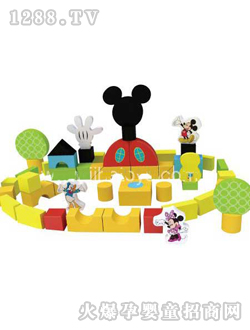 米奇妙妙屋积木