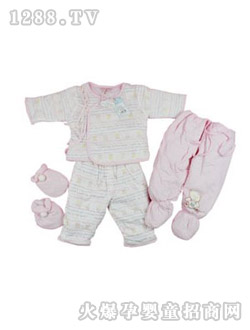 安婴宝宝宝棉衣四件套