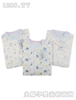 安婴宝儿童双面布内衣
