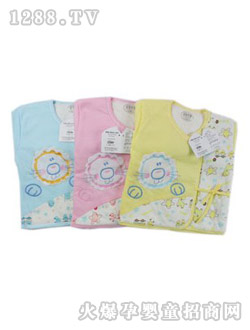 安婴宝宝宝薄夹棉衣