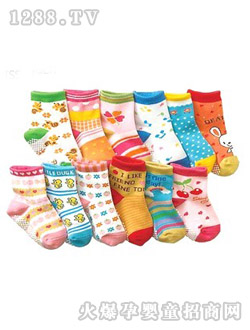 安婴宝宝宝防滑袜