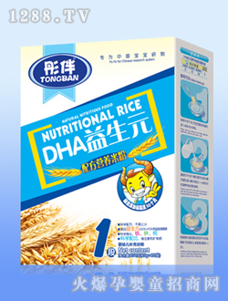 彤伴DHA益生元配方营养米粉
