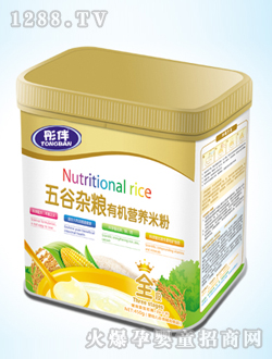 彤伴五谷杂粮有机营养米粉