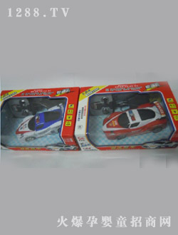 趣多多遙控警車(chē)玩具