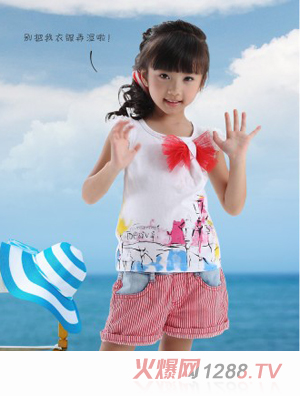 吶威兒清新可愛(ài)女童裝