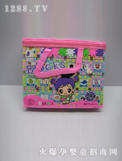 Э������PVC��ͼ��������ľ��ׯ(104PCS)