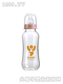 玻璃奶瓶葫芦型240ml