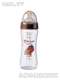 宽口径PC奶瓶葫芦型全彩L