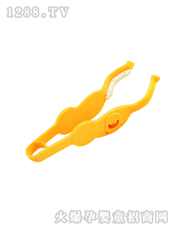 黄色小鸭高级奶瓶夹