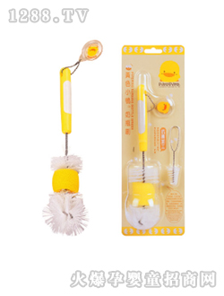 黄色小鸭奶瓶刷