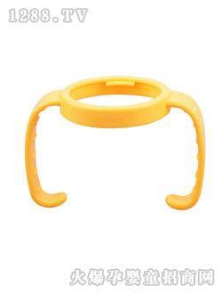 黄色小鸭奶瓶握把宽口径