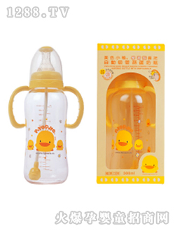 学习型握把葫芦奶瓶300CC