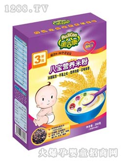 奥吉康八宝营养米粉2段