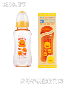 标准口径PES葫芦奶瓶270CC