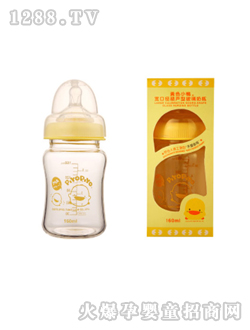 宽口径葫芦型玻璃奶瓶160ml