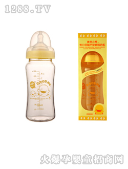 宽口径葫芦型玻璃奶瓶240ml