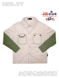 季季乐男童衬衫JB92106