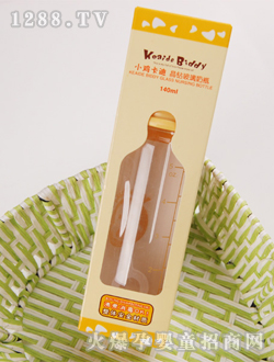 小鸡卡迪KD1033晶钻玻璃奶瓶