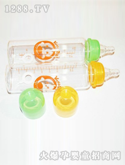 小鸡卡迪KD1034晶钻玻璃奶瓶