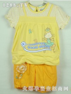 酷咕鸭二件套9681黄