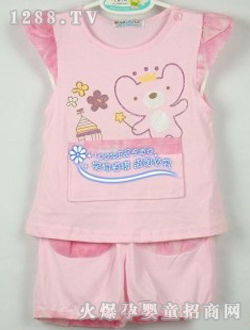 酷咕鸭二件套9686粉