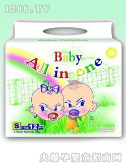 Baby All IN ONE婴儿纸尿裤S12