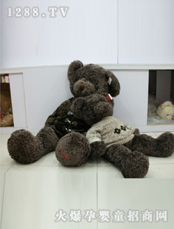 雪乐毛绒毛衣泰迪熊