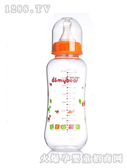 宽口径安全玻璃奶瓶250ML