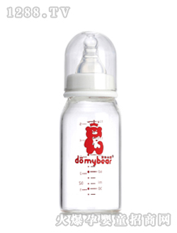 标准口径安全玻璃奶瓶150ML