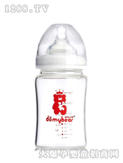宽口径安全玻璃奶瓶150ML