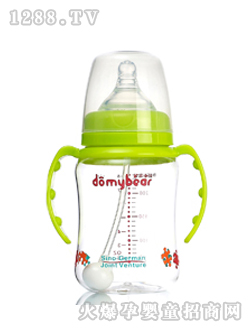 宽口径自动握把PC奶瓶240ML