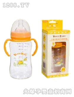 宽口径葫芦形握把奶瓶270ML