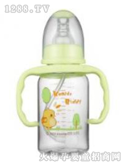 直身手柄自动奶瓶160ML