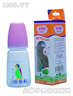 流线型彩色小奶瓶A04-B