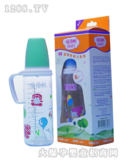 爱得利A17可旋转把柄大奶瓶