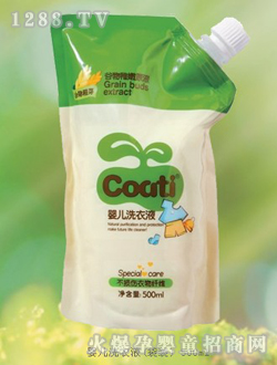 小浣熊婴儿洗衣液500ml