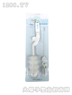 360度旋转海棉奶瓶刷