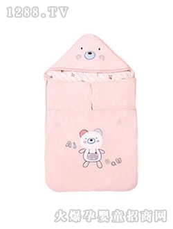 爱佳宝卡乐比熊多功能睡袋