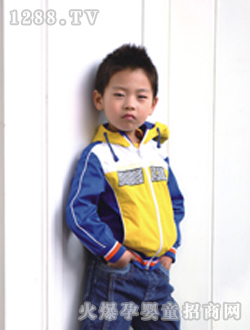 伊比奇黄色男童套装