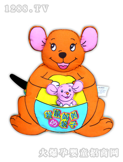 认识自然袋鼠妈妈的袋子