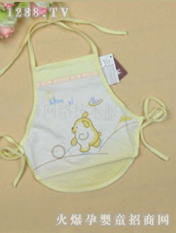 多比兔黄色婴儿肚兜