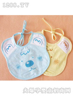多比兔婴儿围嘴
